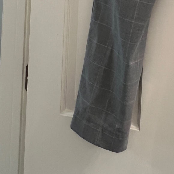 Banana Republic Reegan gray plaid pants slacks - Picture 4 of 8
